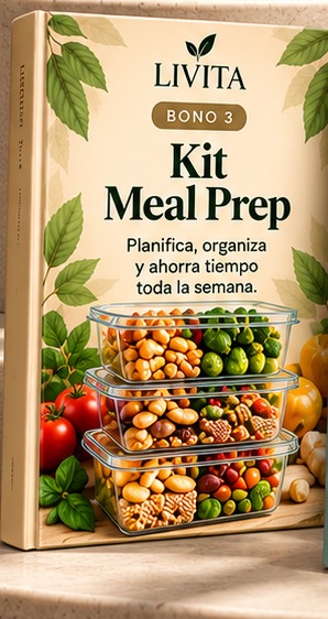 Kit de Meal Prep Antiinflamatorio para Cocinar tu Semana en 2 Horas